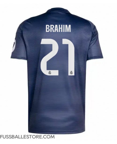 Günstige Real Madrid Brahim Diaz #21 Auswärtstrikot 2025-26 Kurzarm Günstige Real Madrid Brahim Diaz #21 Auswärtstrikot 2025-26 Kurzarm